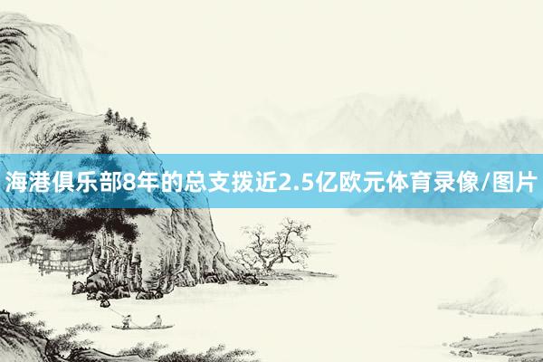 海港俱乐部8年的总支拨近2.5亿欧元体育录像/图片