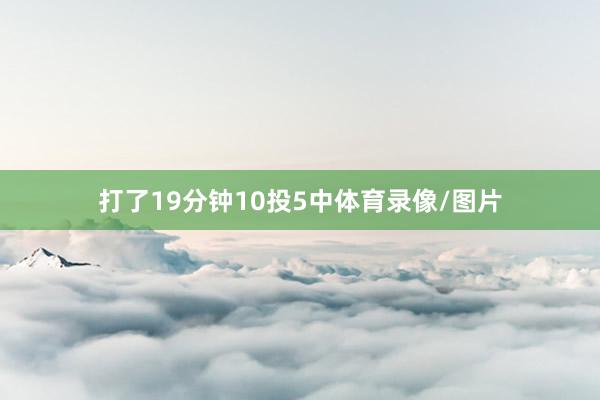 打了19分钟10投5中体育录像/图片