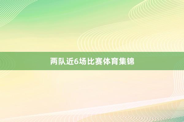 两队近6场比赛体育集锦